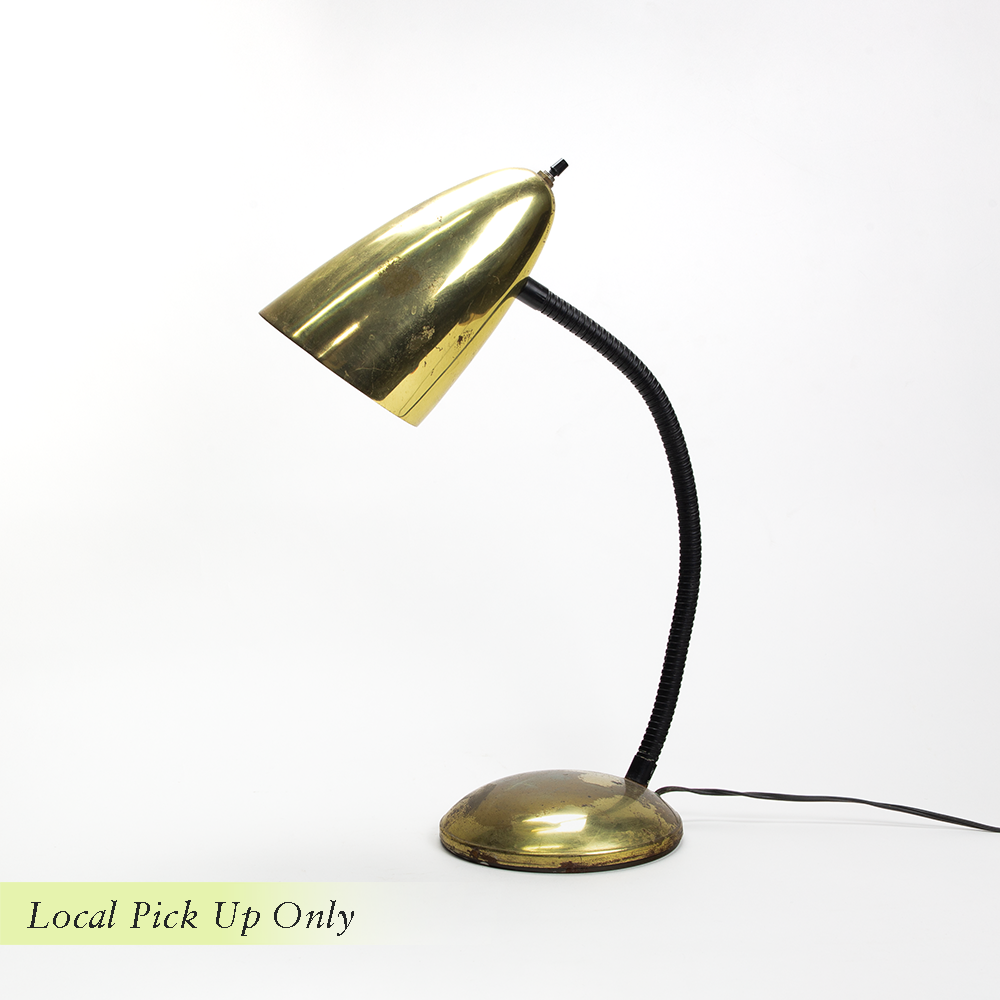 Brass Gooseneck Lamp