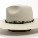 Three Strand Horsehair Band - Grey