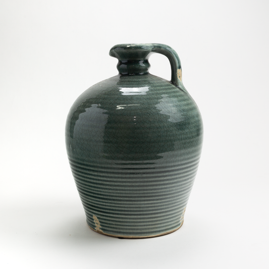 Glazed Teal Jug