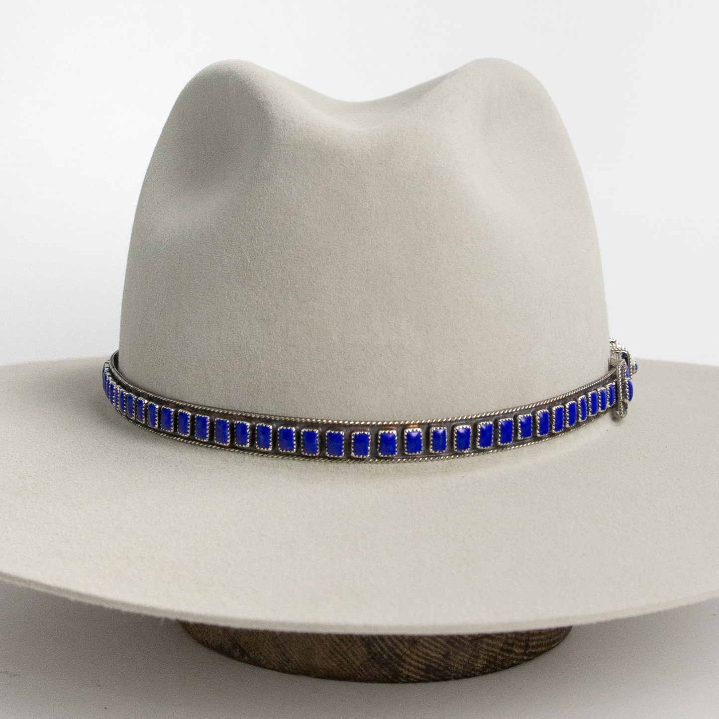 Blue Lapis Sterling Silver Hat Band