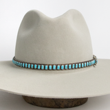 Turquoise Sterling Silver Hat Band