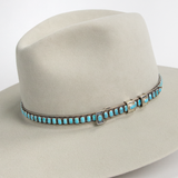 Turquoise Sterling Silver Hat Band