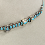 Turquoise Sterling Silver Hat Band