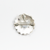 Mother of Pearl Flower Zuni Pin