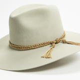 Nylon Cadeneta Hat Band - Gold