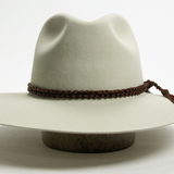 Nylon Cadeneta Hat Band - Brown