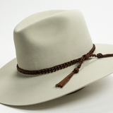 Nylon Cadeneta Hat Band - Brown