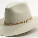 Nylon Knotted Hat Band - Gold