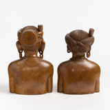 Wooden Indigenous Man Sculpture