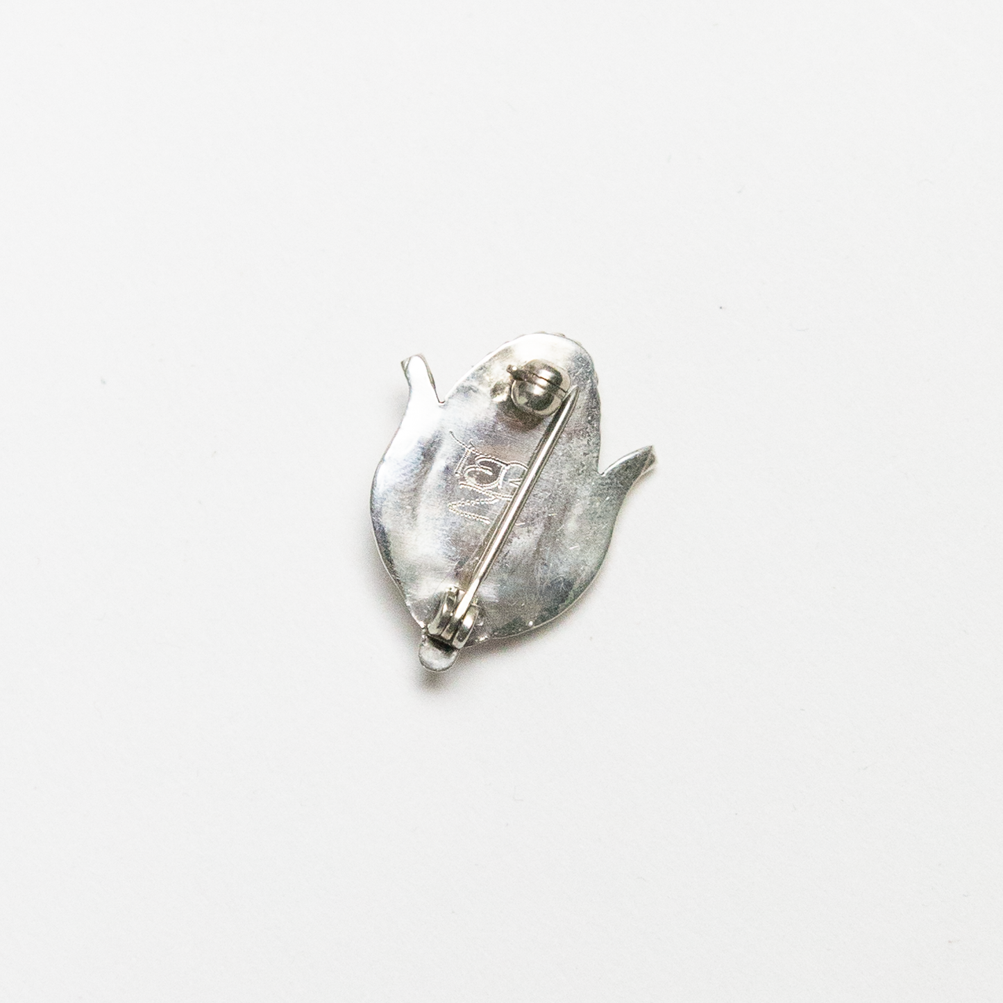 Zuni Spiny Oyster Corn Pin