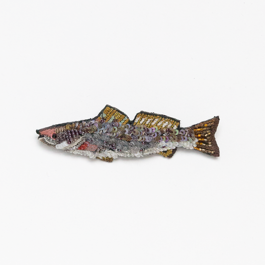 Spotted Trout Brooch