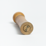 Kokeshi Doll - Grey Floral
