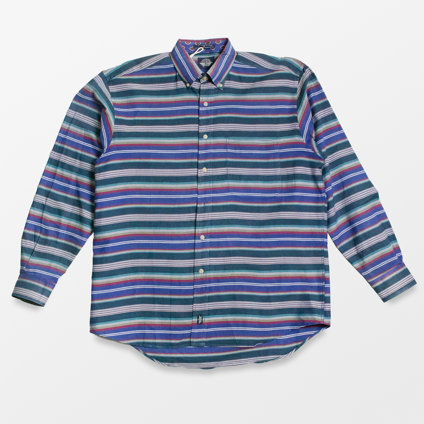 Vintage Dockers Striped Button Down