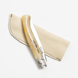 Enzo Alfano Pocket Knife - Tan Leather Sheath