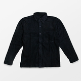 Lekha Unisex Suede Shirt - Navy