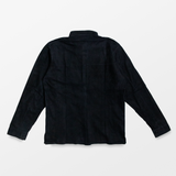 Lekha Unisex Suede Shirt - Navy