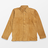 Lekha Unisex Suede Shirt - Tan