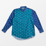 Colorblock Aztec Western Shirt
