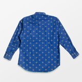Colorblock Aztec Western Shirt