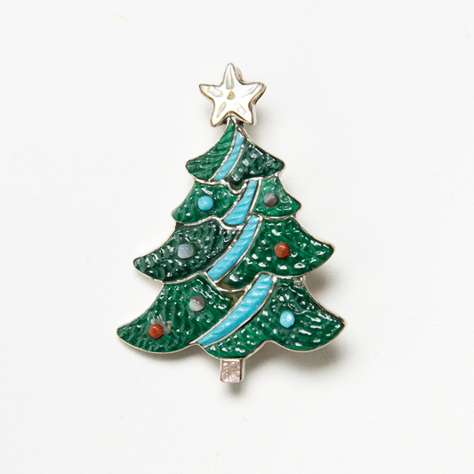 Christmas Tree Zuni Pin