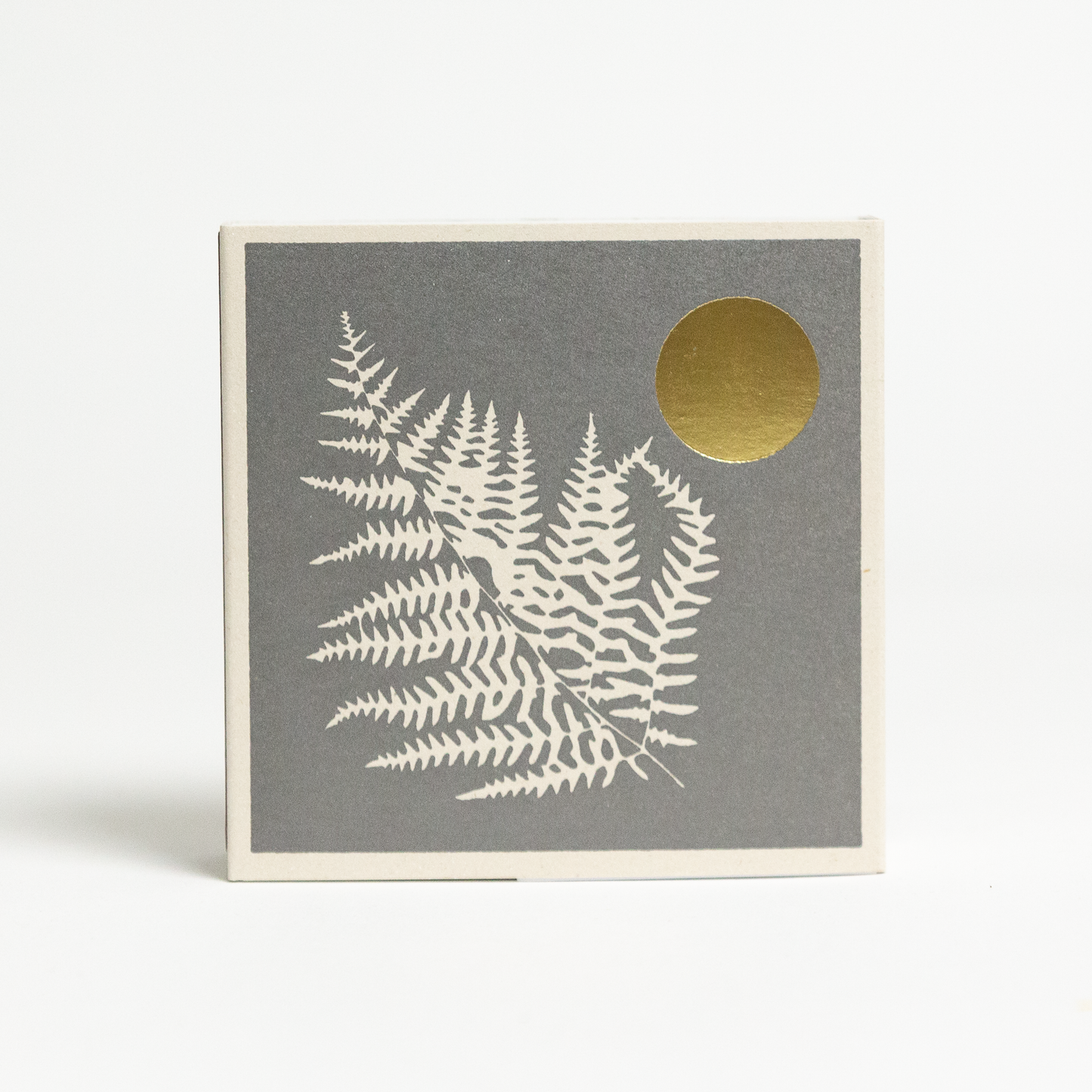 Archivist Square Matchbox - Black Fern