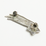 Silver Shooting Star Pin