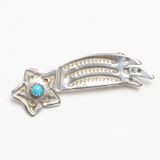 Silver Shooting Star Pin