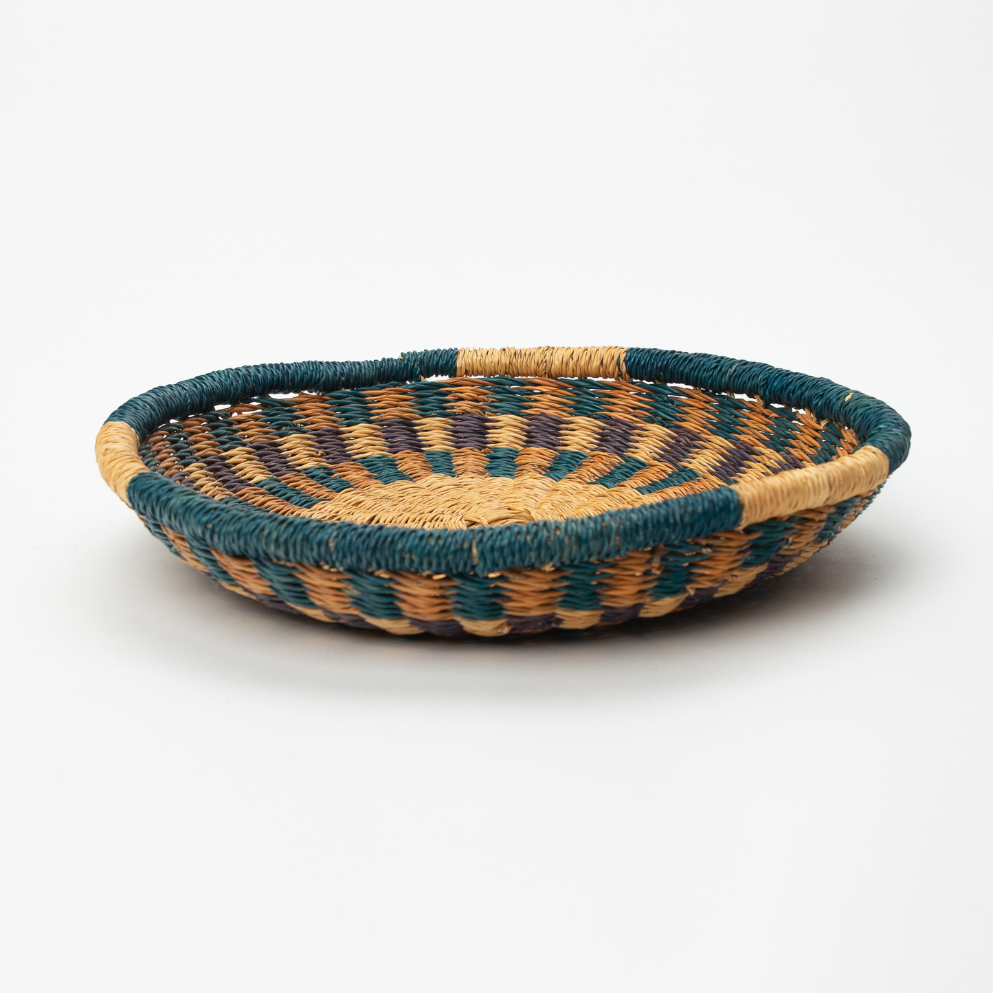 Shallow Woven Basket