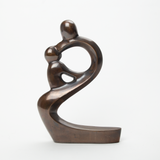 Modern Mother and Child Sculpture