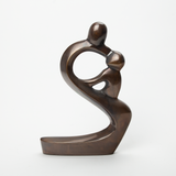 Modern Mother and Child Sculpture