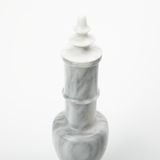 Marble Vessel with Lid
