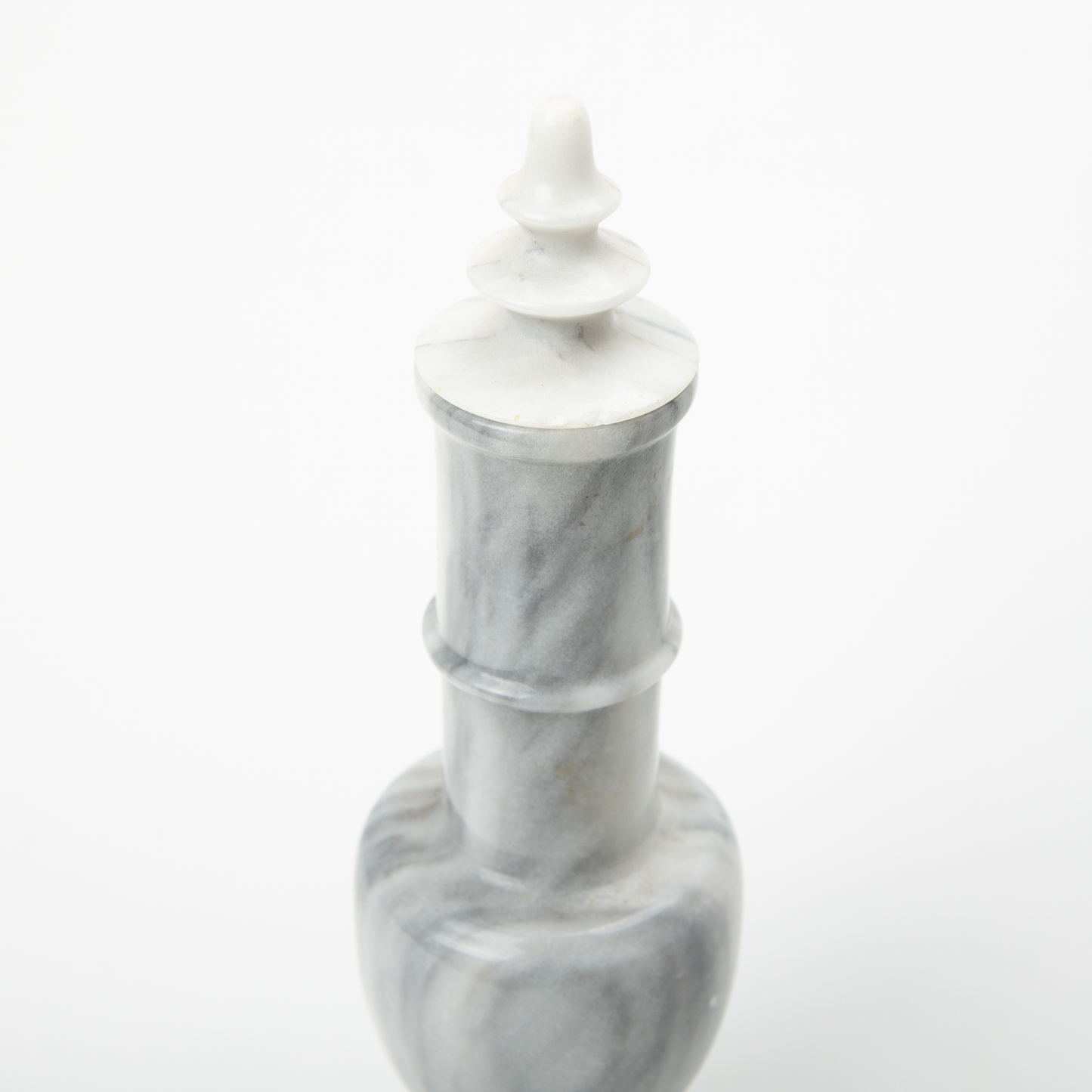 Marble Vessel with Lid