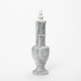 Marble Vessel with Lid