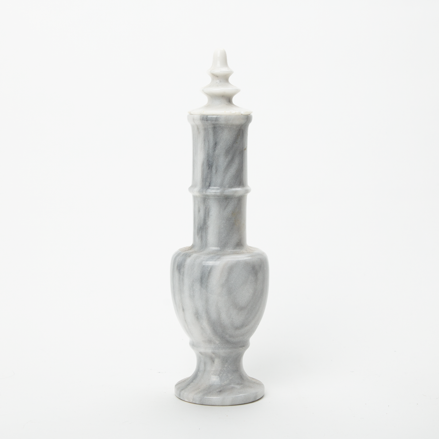 Marble Vessel with Lid