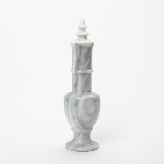 Marble Vessel with Lid