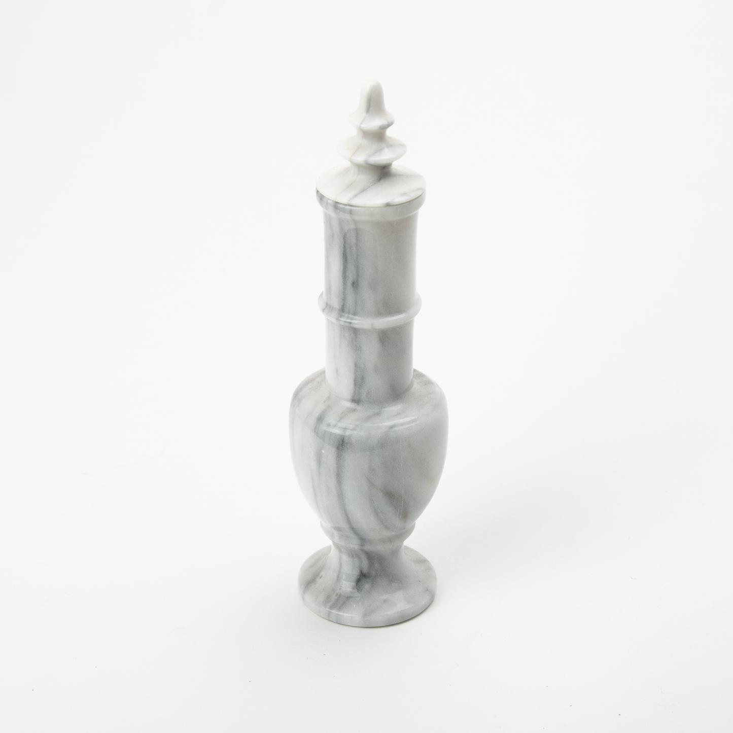 Marble Vessel with Lid
