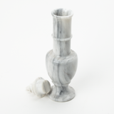 Marble Vessel with Lid