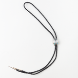 Mother of Pearl Owl Bolo Tie