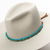 Chunky Turquoise Hat Band