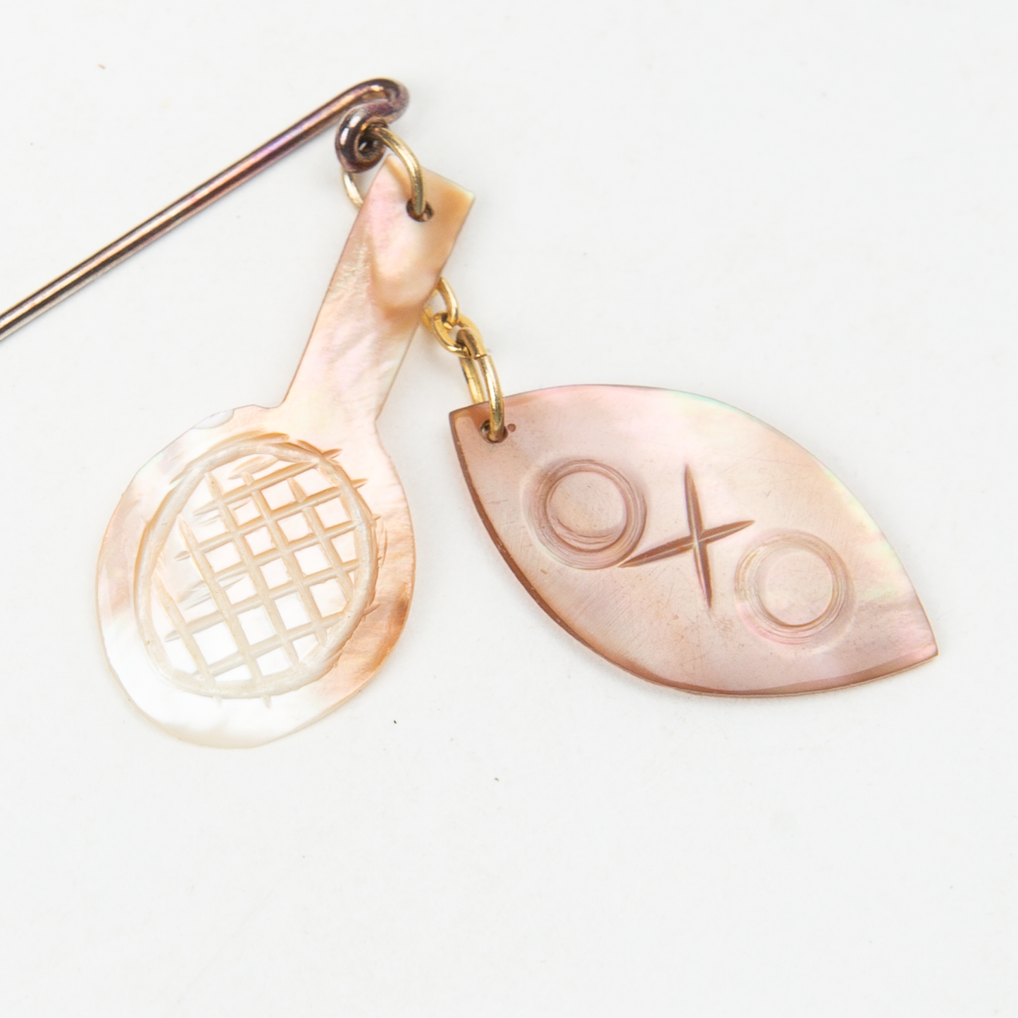 Shell Charm Stick Pin