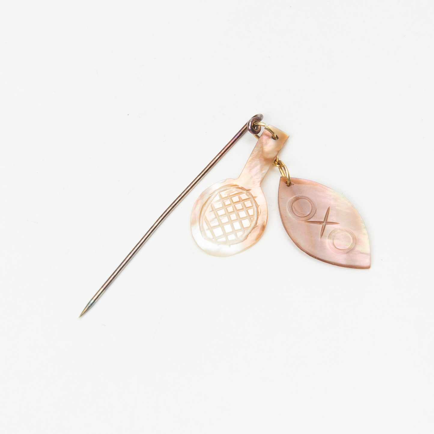 Shell Charm Stick Pin