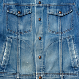 Tan Corduroy Collar Jean Jacket