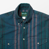 Vintage 90s Wrangler Striped Long Sleeve Button Up