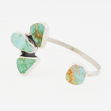RS Turquoise Flower Cuff