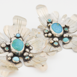 RS Turquoise Mountain + Campitos Turquoise Flower Earrings