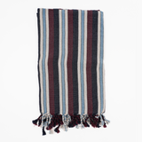 Large Turkish Towel - Plum Stripe