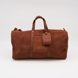 Leather Duffle Bag - Rough Out Suede