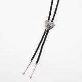 Turquoise Heart Bolo Tie