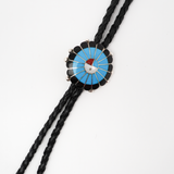 Zuni Sunface Bolo - Turquoise