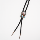 Abstract Owl Bolo Tie